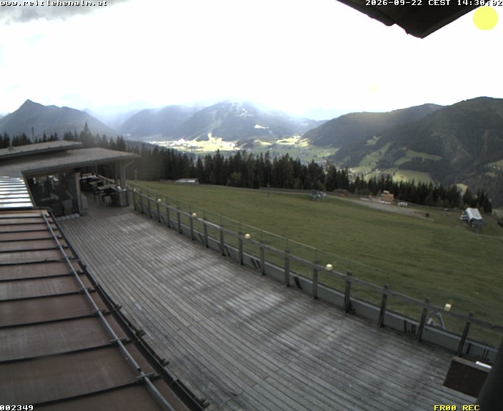 Archiv Foto Webcam Reitlehen Alm am Monte Popolo, Eben im Pongau
