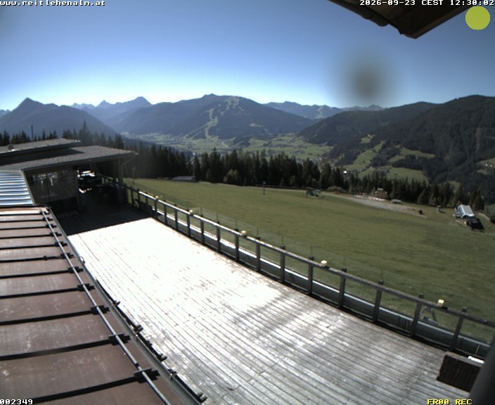Archiv Foto Webcam Reitlehen Alm am Monte Popolo, Eben im Pongau