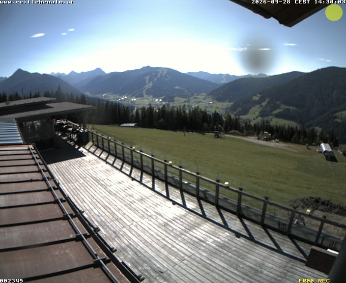 Archiv Foto Webcam Reitlehen Alm am Monte Popolo, Eben im Pongau