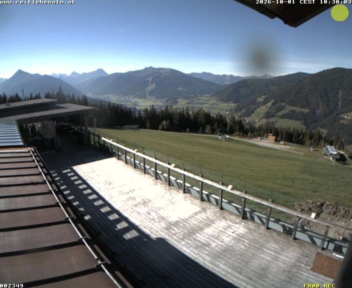 Archived image Webcam mountain restaurant Reitlehen Alm, Monte Popolo in Eben/Pongau