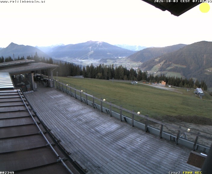 Archived image Webcam mountain restaurant Reitlehen Alm, Monte Popolo in Eben/Pongau