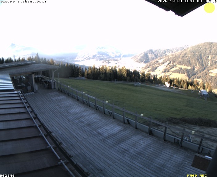 Archived image Webcam mountain restaurant Reitlehen Alm, Monte Popolo in Eben/Pongau
