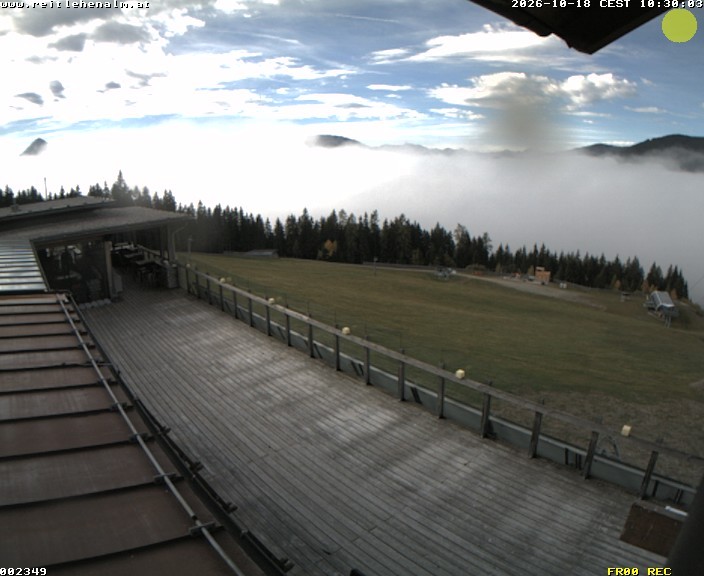 Archiv Foto Webcam Reitlehen Alm am Monte Popolo, Eben im Pongau