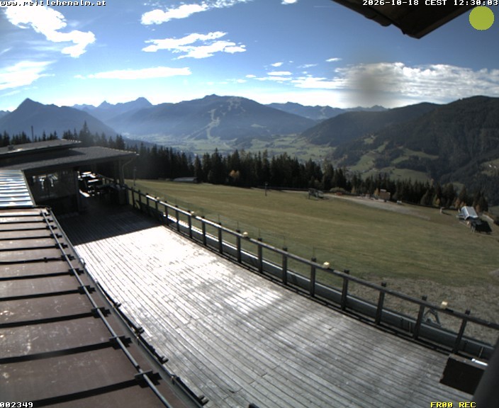 Archiv Foto Webcam Reitlehen Alm am Monte Popolo, Eben im Pongau