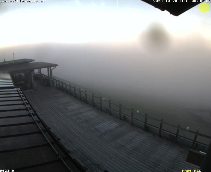 Archiv Foto Webcam Reitlehen Alm am Monte Popolo, Eben im Pongau