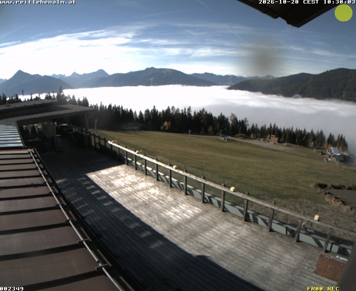 Archiv Foto Webcam Reitlehen Alm am Monte Popolo, Eben im Pongau