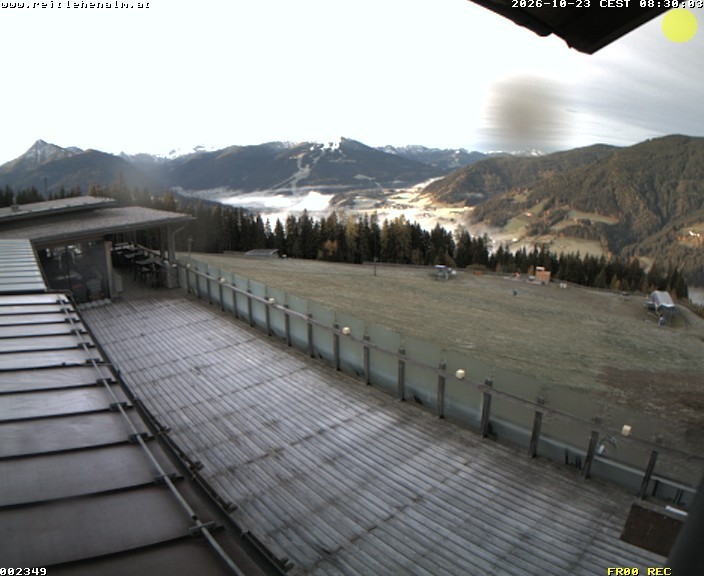 Archived image Webcam mountain restaurant Reitlehen Alm, Monte Popolo in Eben/Pongau