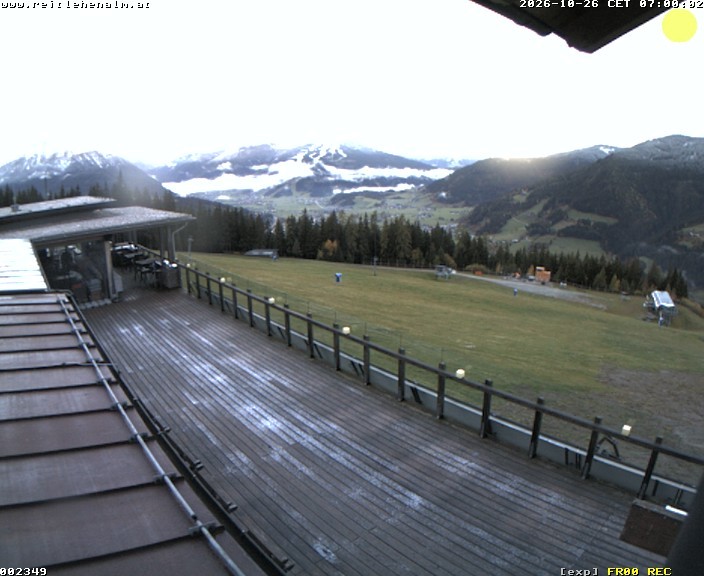 Archived image Webcam mountain restaurant Reitlehen Alm, Monte Popolo in Eben/Pongau