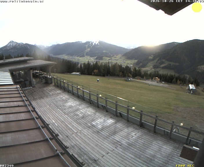Archived image Webcam mountain restaurant Reitlehen Alm, Monte Popolo in Eben/Pongau