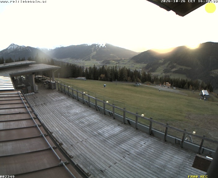 Archived image Webcam mountain restaurant Reitlehen Alm, Monte Popolo in Eben/Pongau