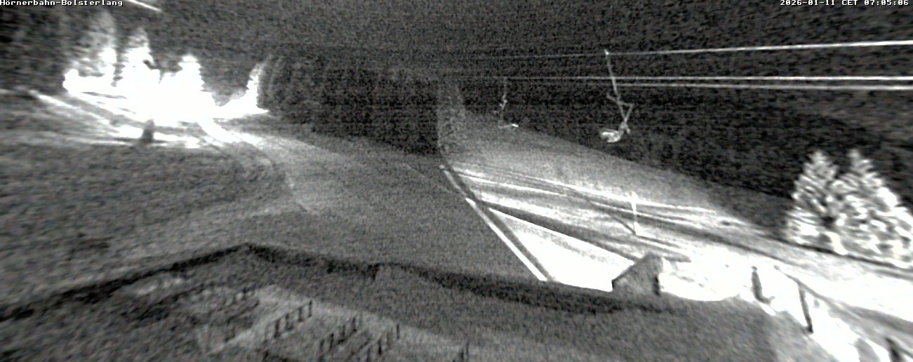 Archiv Foto Webcam Mittelstation Hörnerbahn - Hexen-Stadl