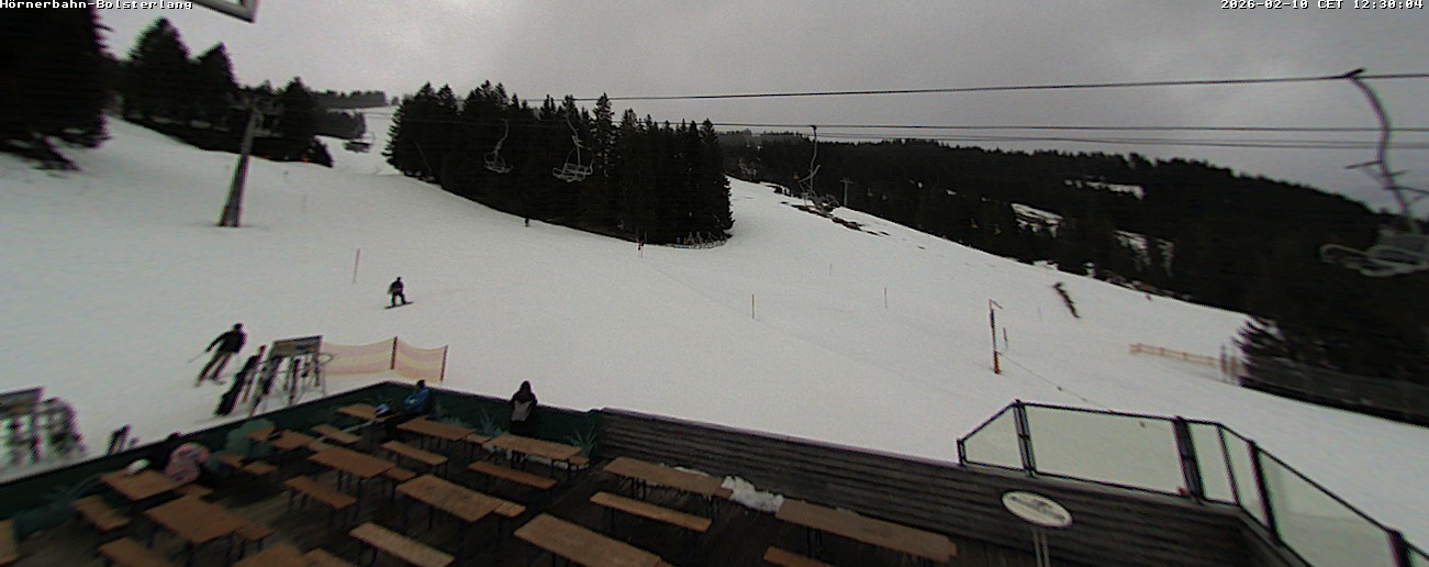 Archiv Foto Webcam Mittelstation Hörnerbahn - Hexen-Stadl