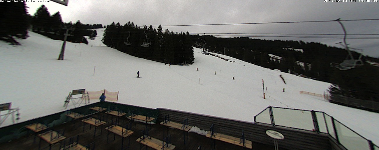 Archiv Foto Webcam Mittelstation Hörnerbahn - Hexen-Stadl