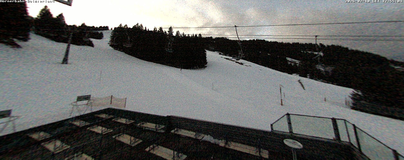 Archiv Foto Webcam Mittelstation Hörnerbahn - Hexen-Stadl