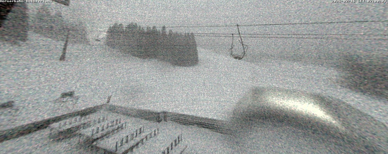 Archiv Foto Webcam Mittelstation Hörnerbahn - Hexen-Stadl