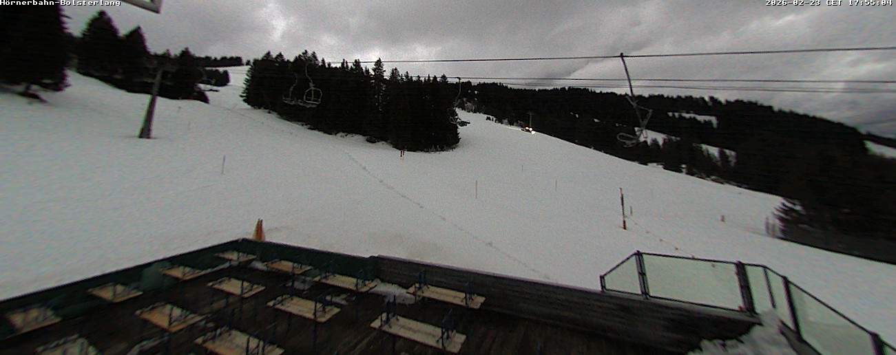 Archiv Foto Webcam Mittelstation Hörnerbahn - Hexen-Stadl