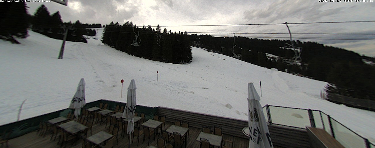 Archiv Foto Webcam Mittelstation Hörnerbahn - Hexen-Stadl