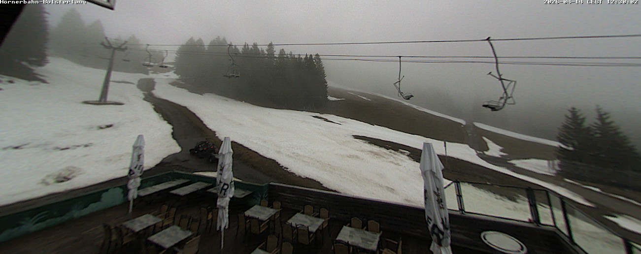 Archiv Foto Webcam Mittelstation Hörnerbahn - Hexen-Stadl