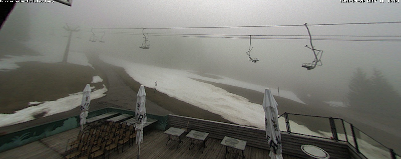 Archived image Webcam Middle station Hörnerbahn - Hexen-Stadl