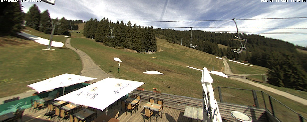 Archiv Foto Webcam Mittelstation Hörnerbahn - Hexen-Stadl