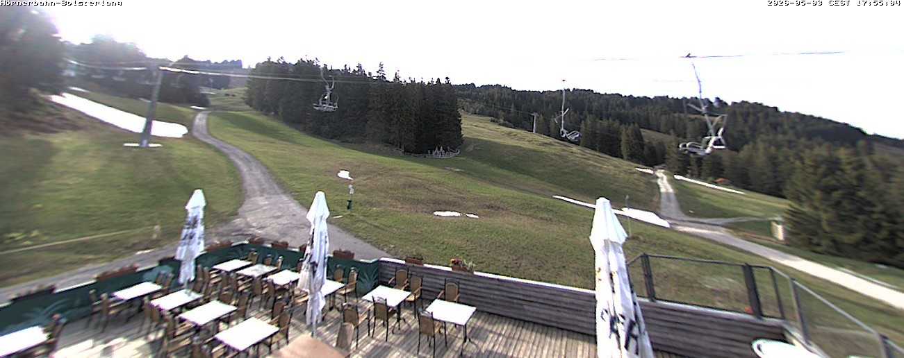 Archiv Foto Webcam Mittelstation Hörnerbahn - Hexen-Stadl