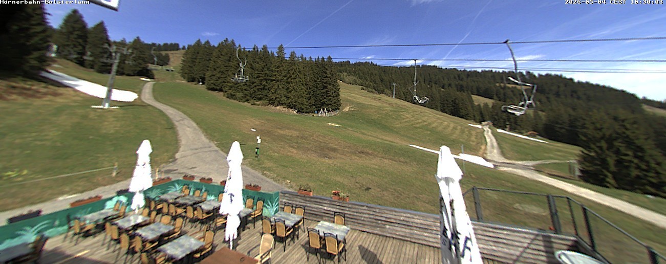 Archiv Foto Webcam Mittelstation Hörnerbahn - Hexen-Stadl
