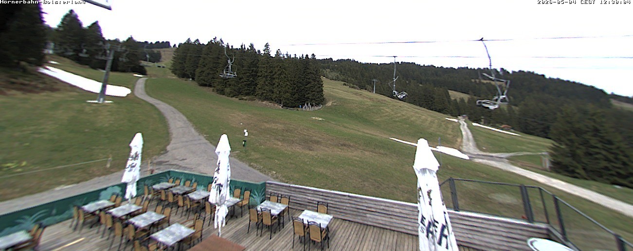 Archiv Foto Webcam Mittelstation Hörnerbahn - Hexen-Stadl
