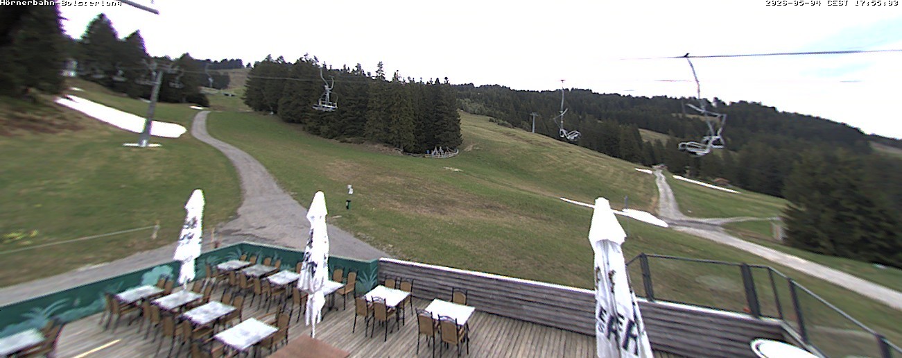 Archiv Foto Webcam Mittelstation Hörnerbahn - Hexen-Stadl