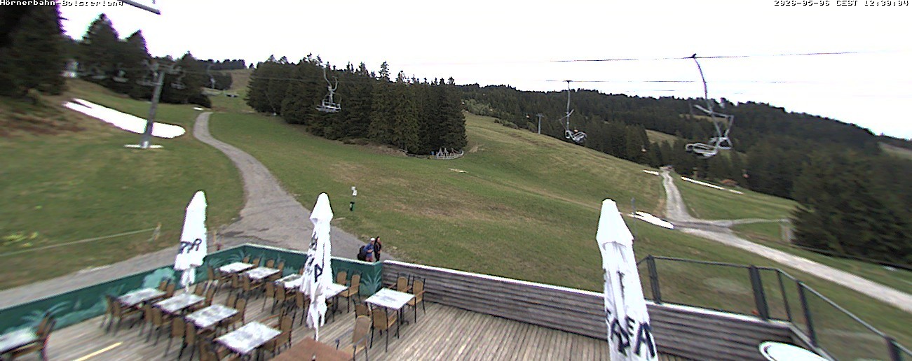 Archived image Webcam Middle station Hörnerbahn - Hexen-Stadl