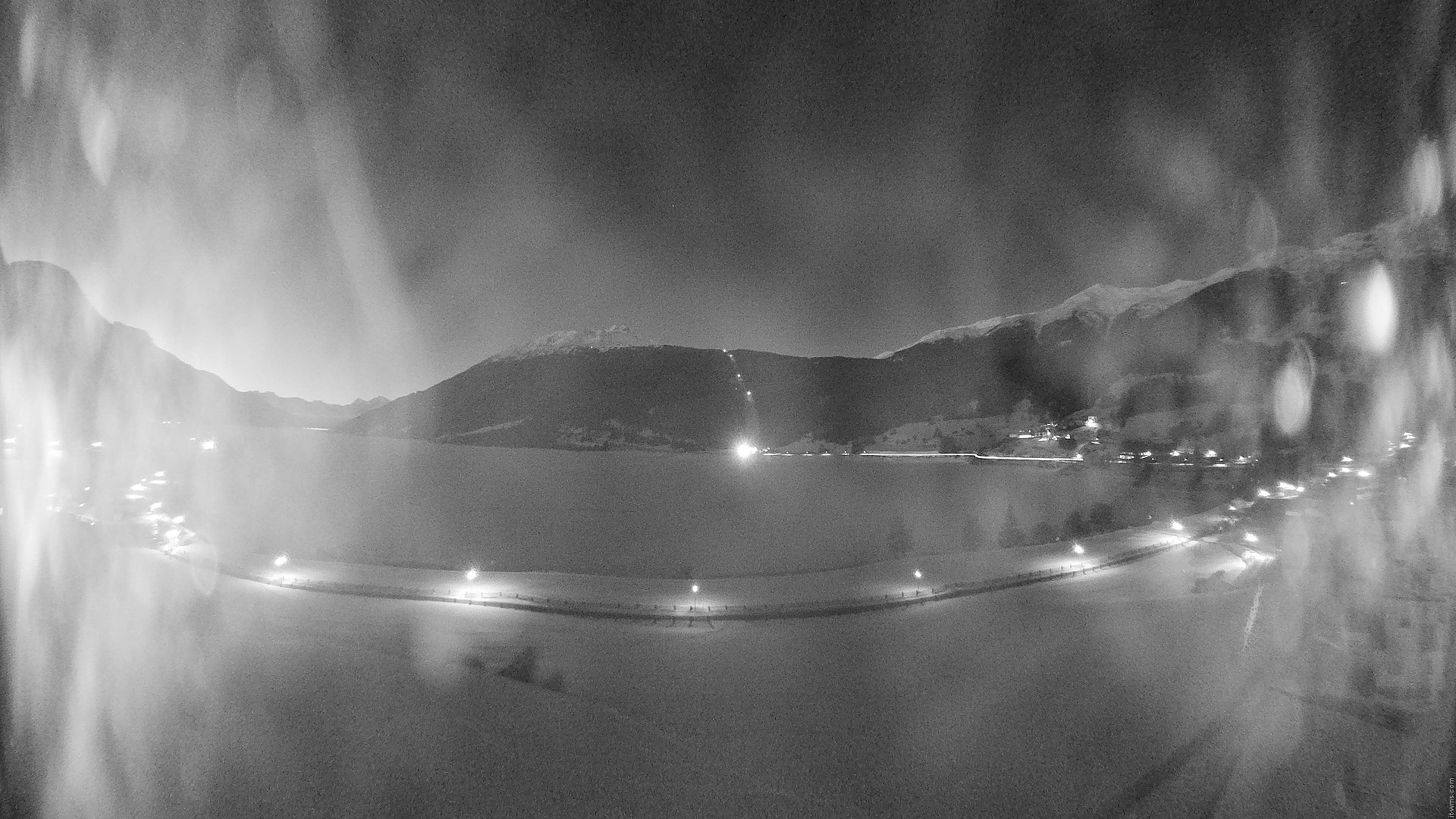 Archiv Foto Webcam Reschen - Blick auf den Reschensee