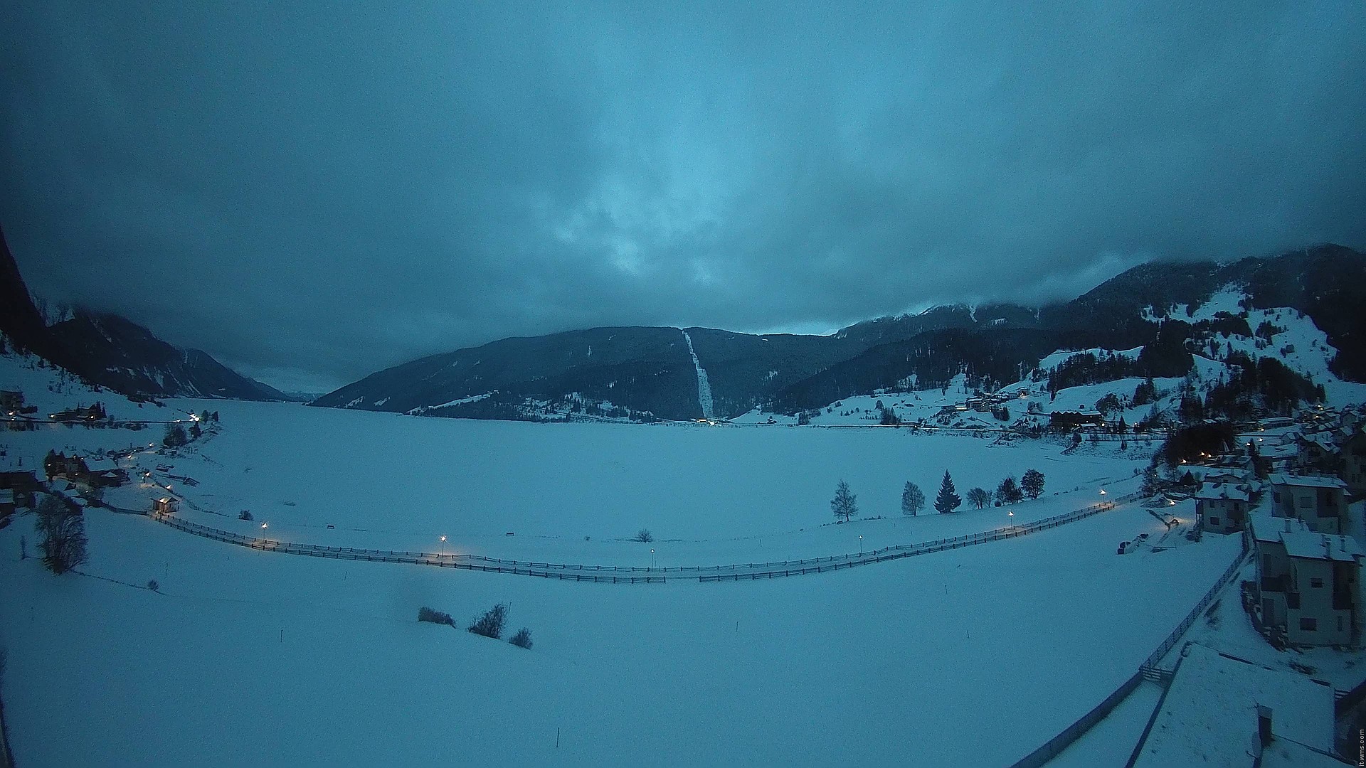 Archived image Webcam View to the Lake Resia