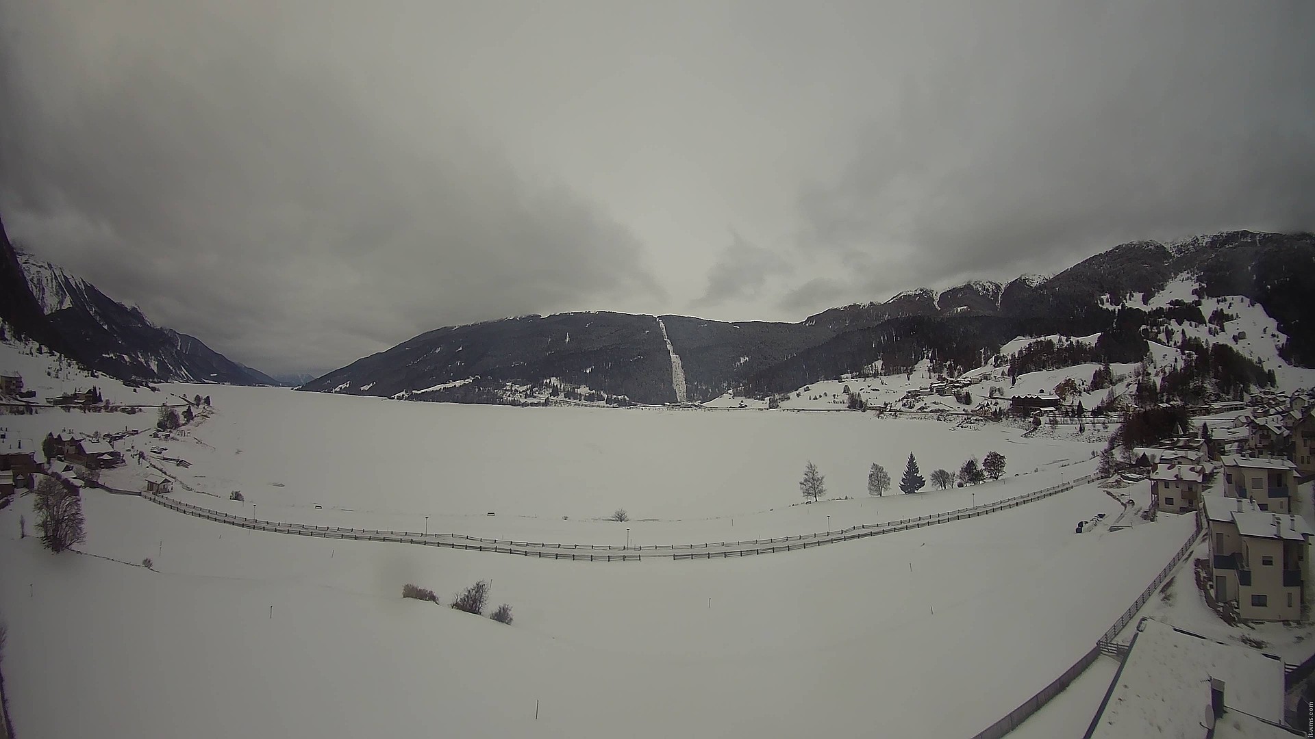 Archived image Webcam View to the Lake Resia