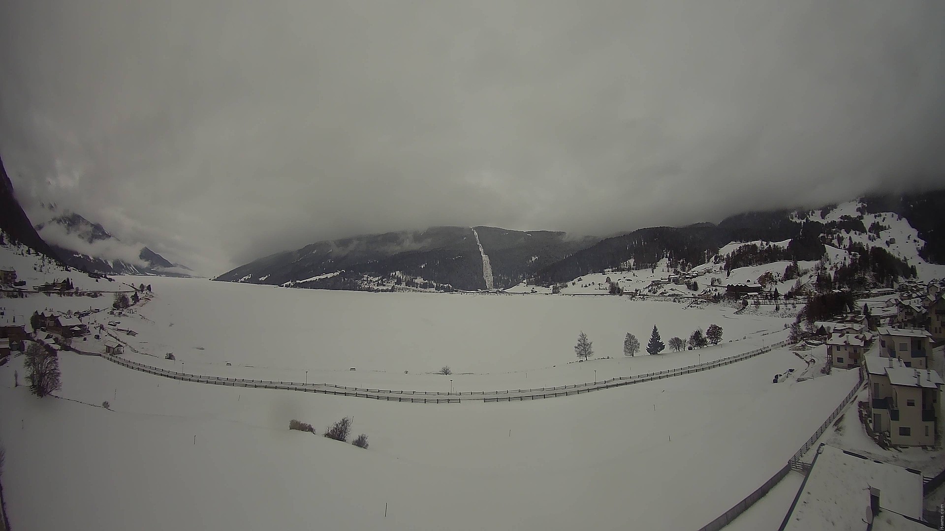Archived image Webcam View to the Lake Resia