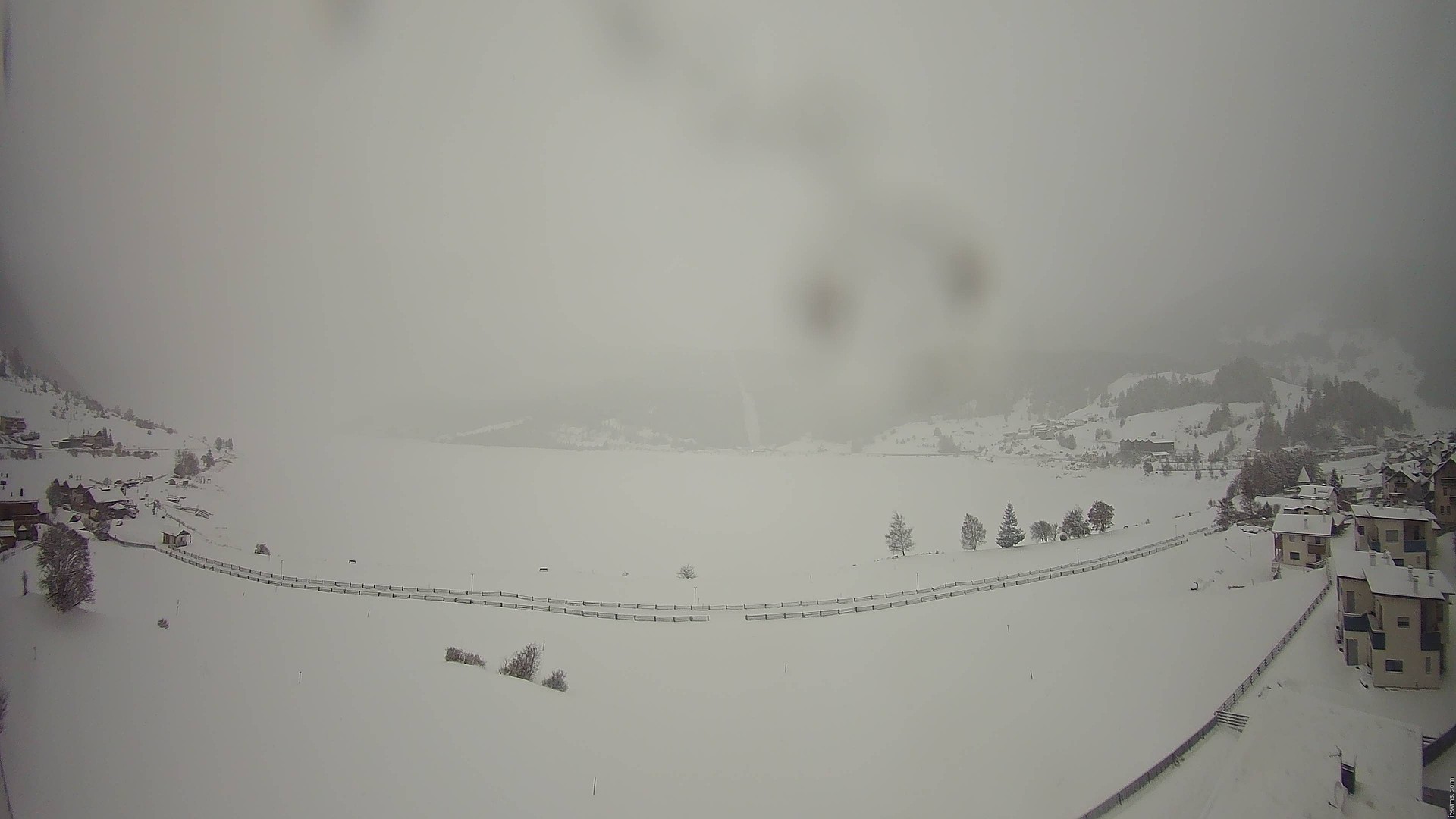 Archiv Foto Webcam Reschen - Blick auf den Reschensee