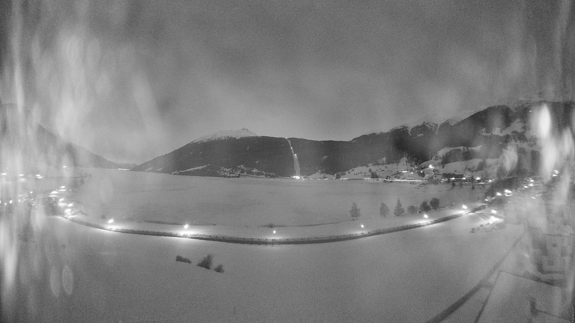 Archiv Foto Webcam Reschen - Blick auf den Reschensee