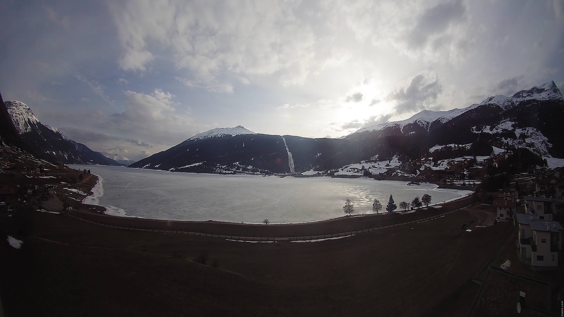 Archived image Webcam View to the Lake Resia