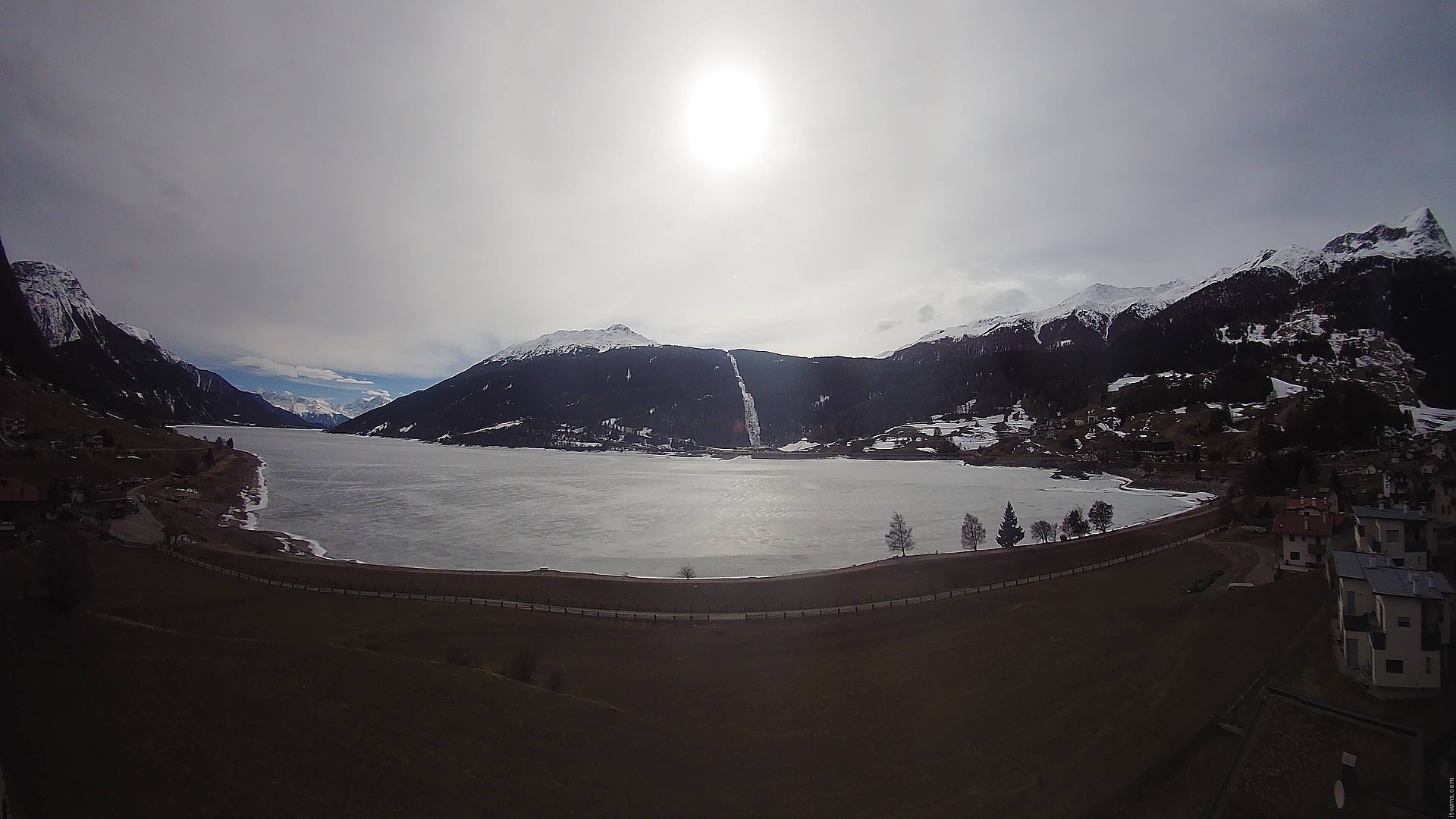 Archived image Webcam View to the Lake Resia