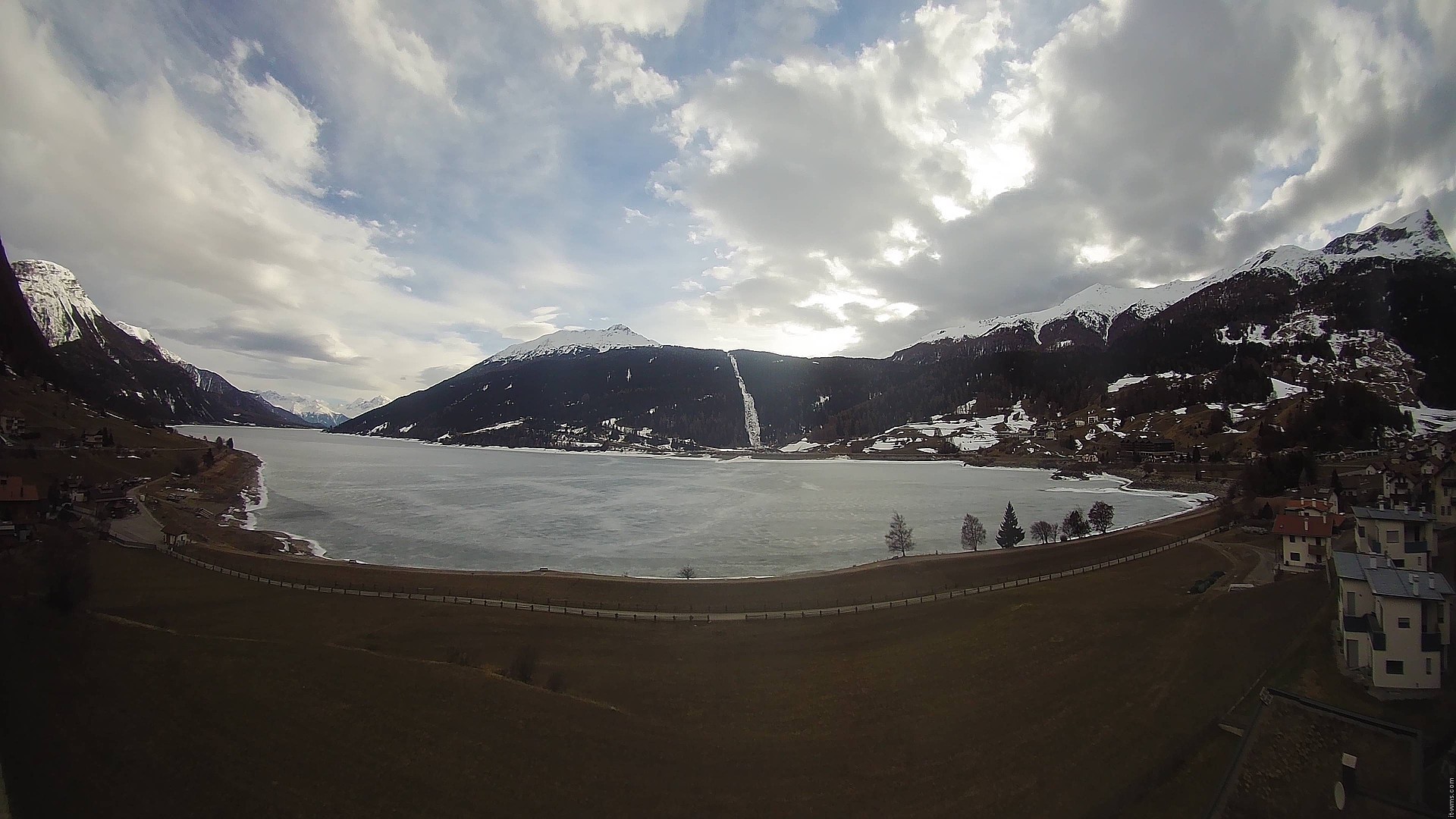 Archived image Webcam View to the Lake Resia