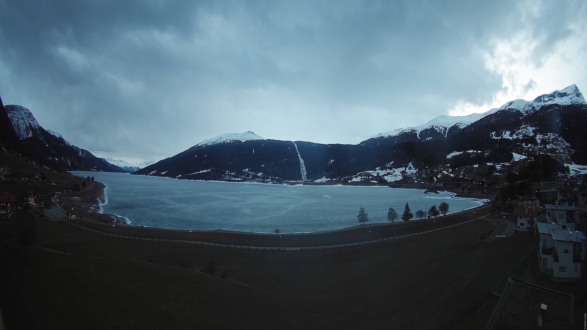 Archived image Webcam View to the Lake Resia