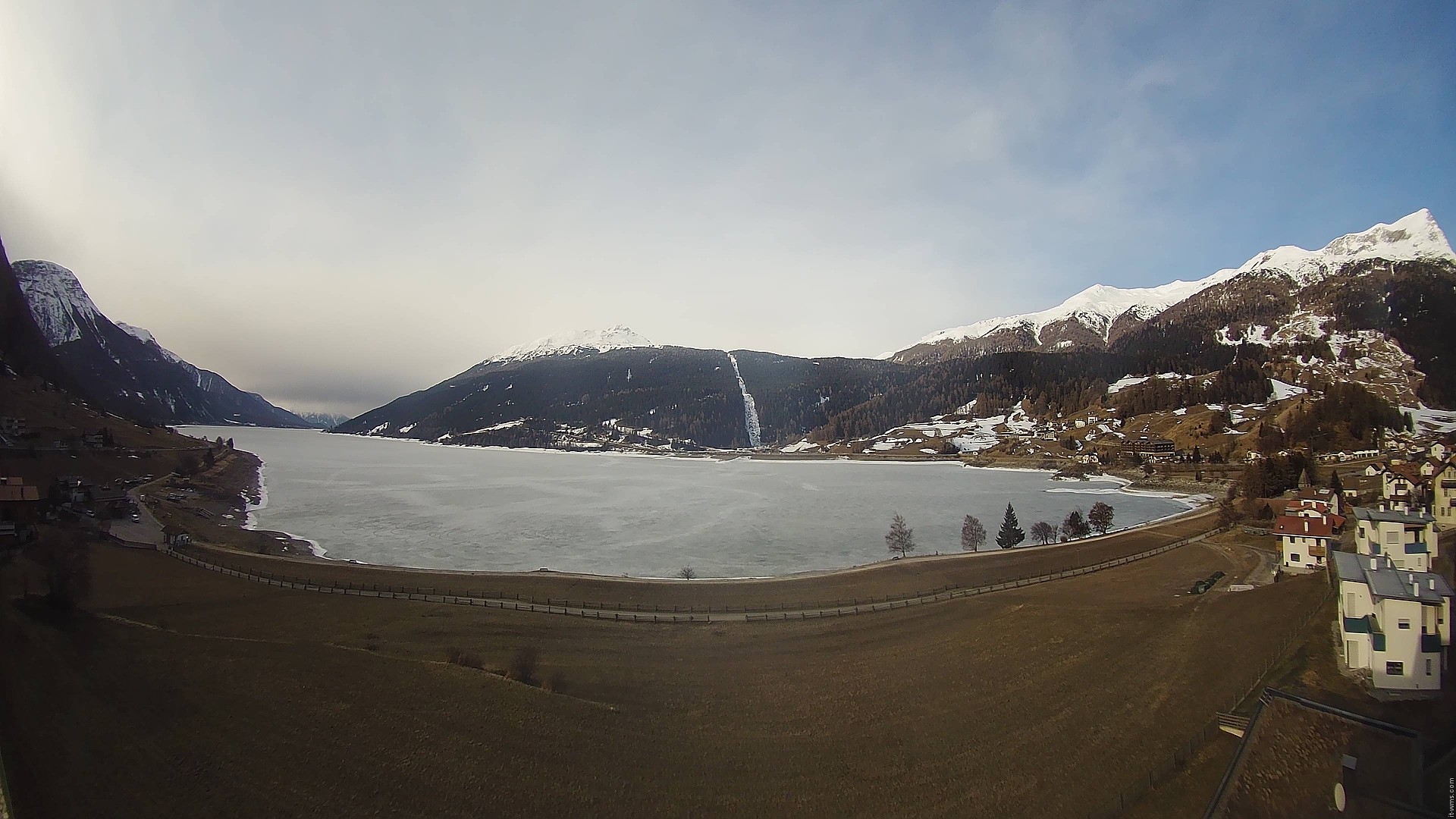 Archived image Webcam View to the Lake Resia