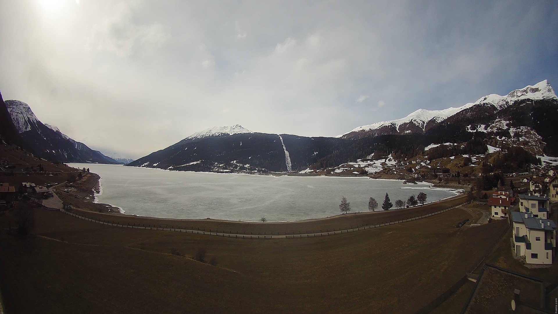 Archived image Webcam View to the Lake Resia