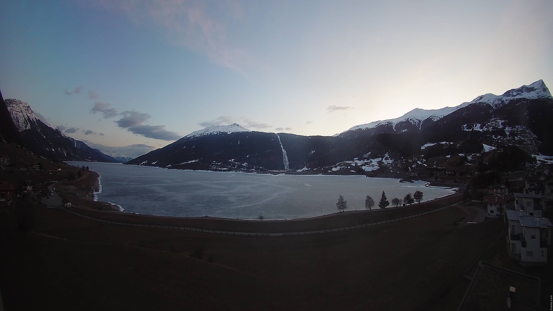 Archived image Webcam View to the Lake Resia