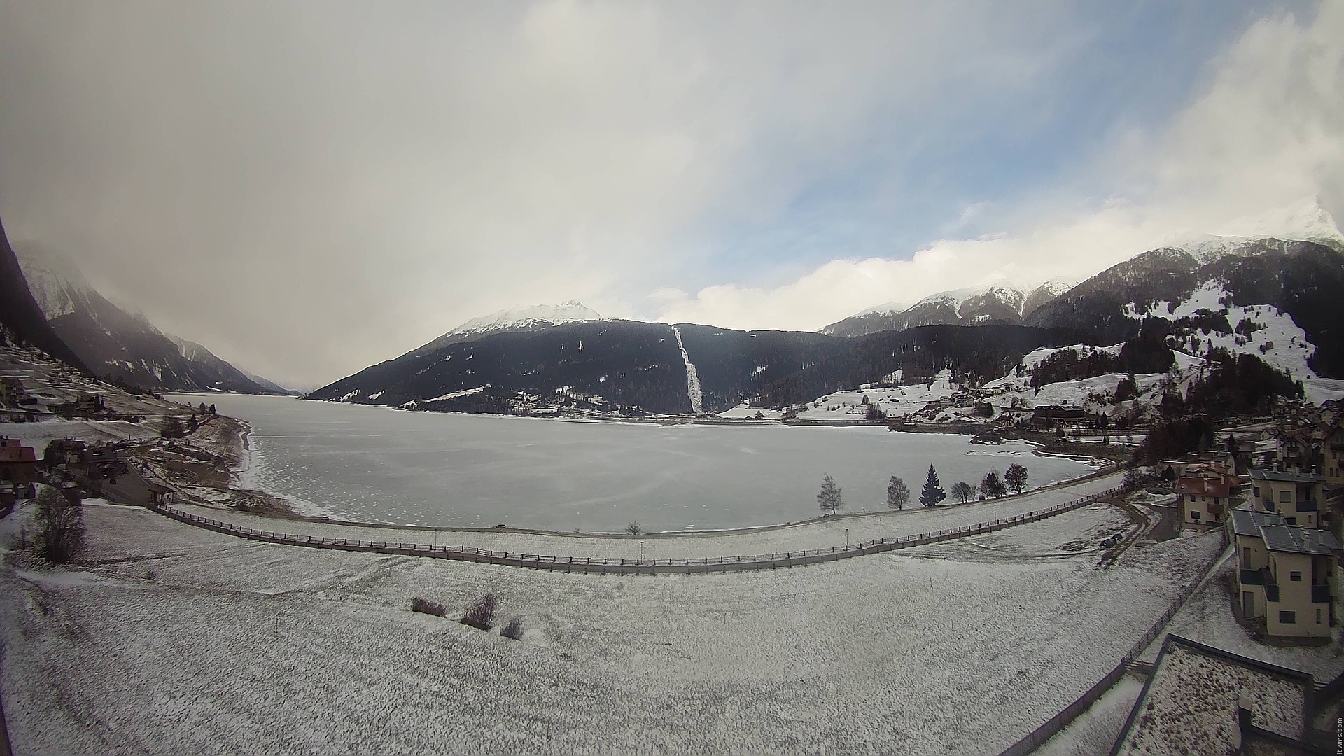 Archived image Webcam View to the Lake Resia