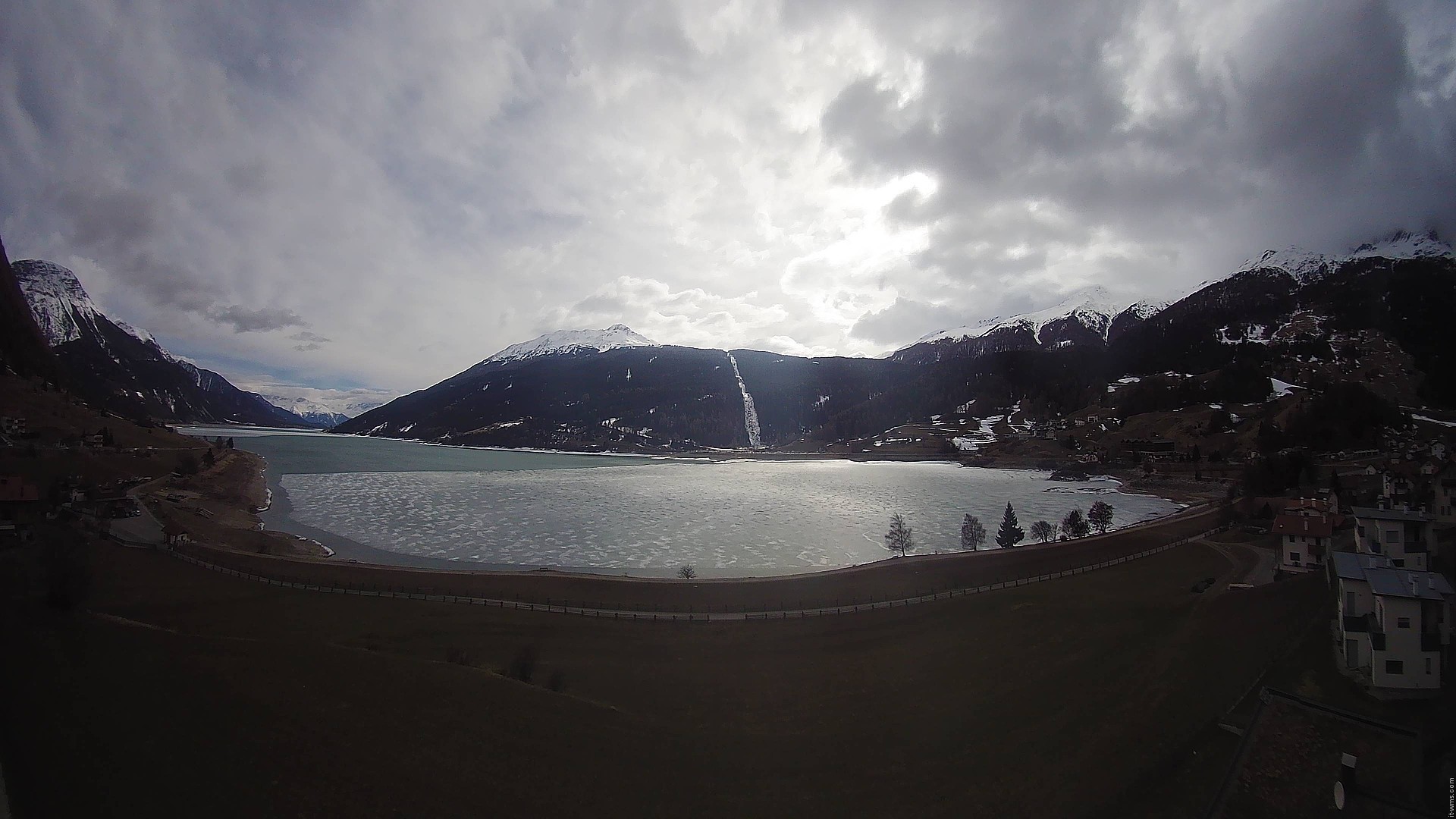 Archived image Webcam View to the Lake Resia