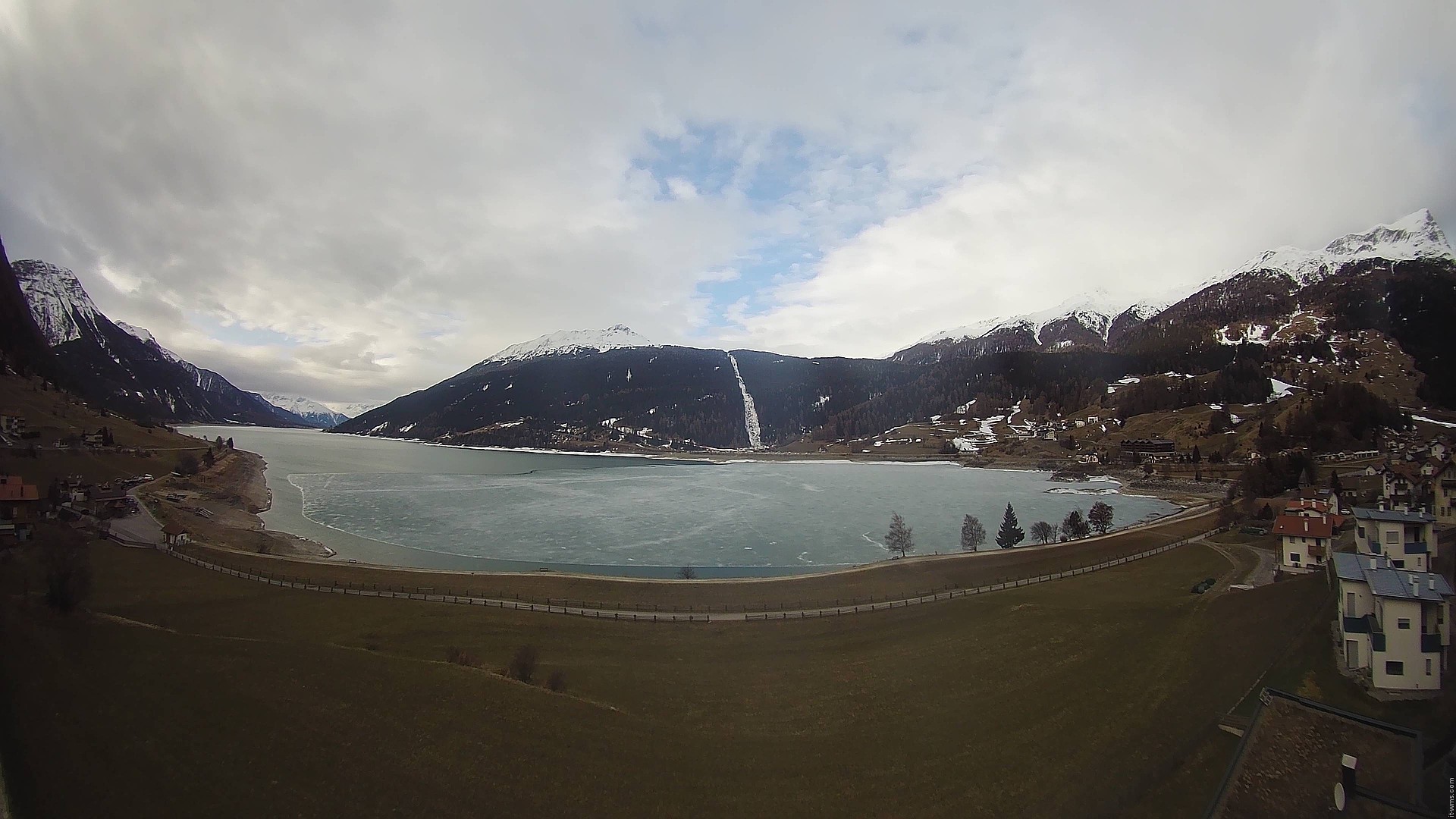 Archived image Webcam View to the Lake Resia