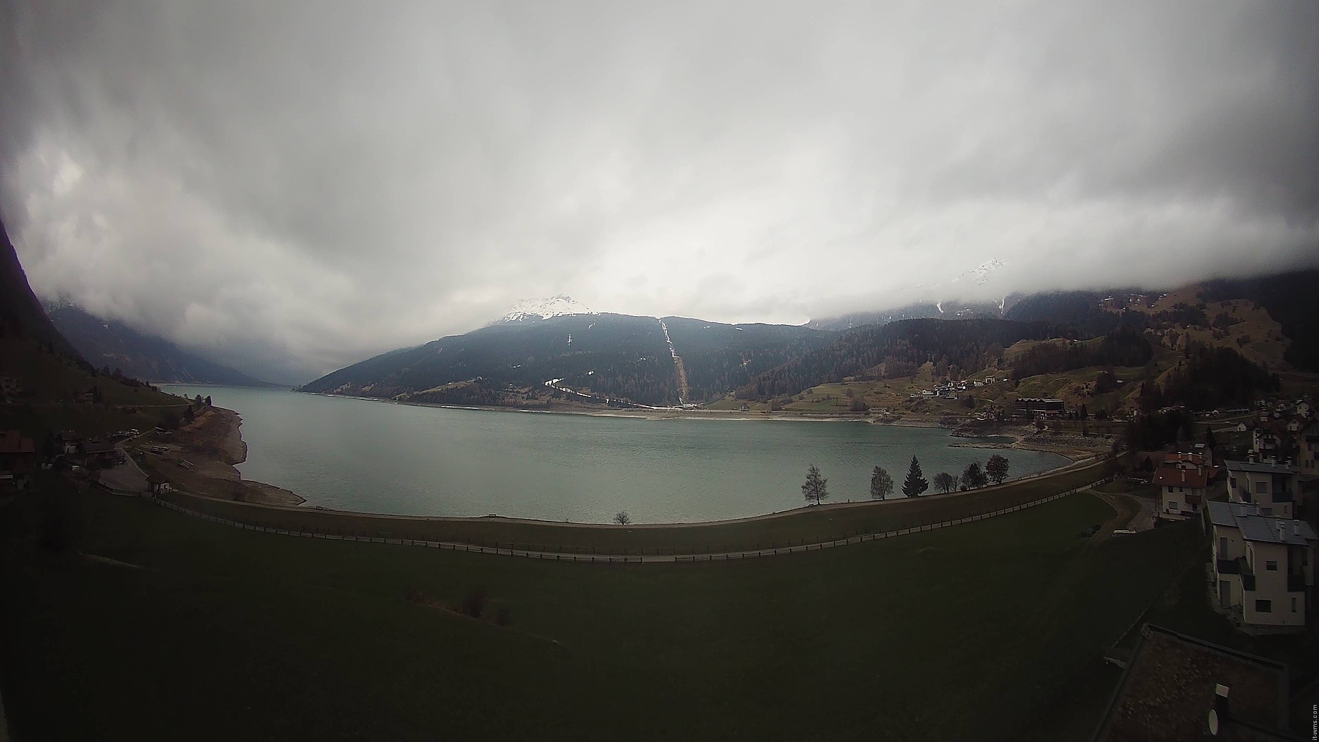 Archived image Webcam View to the Lake Resia