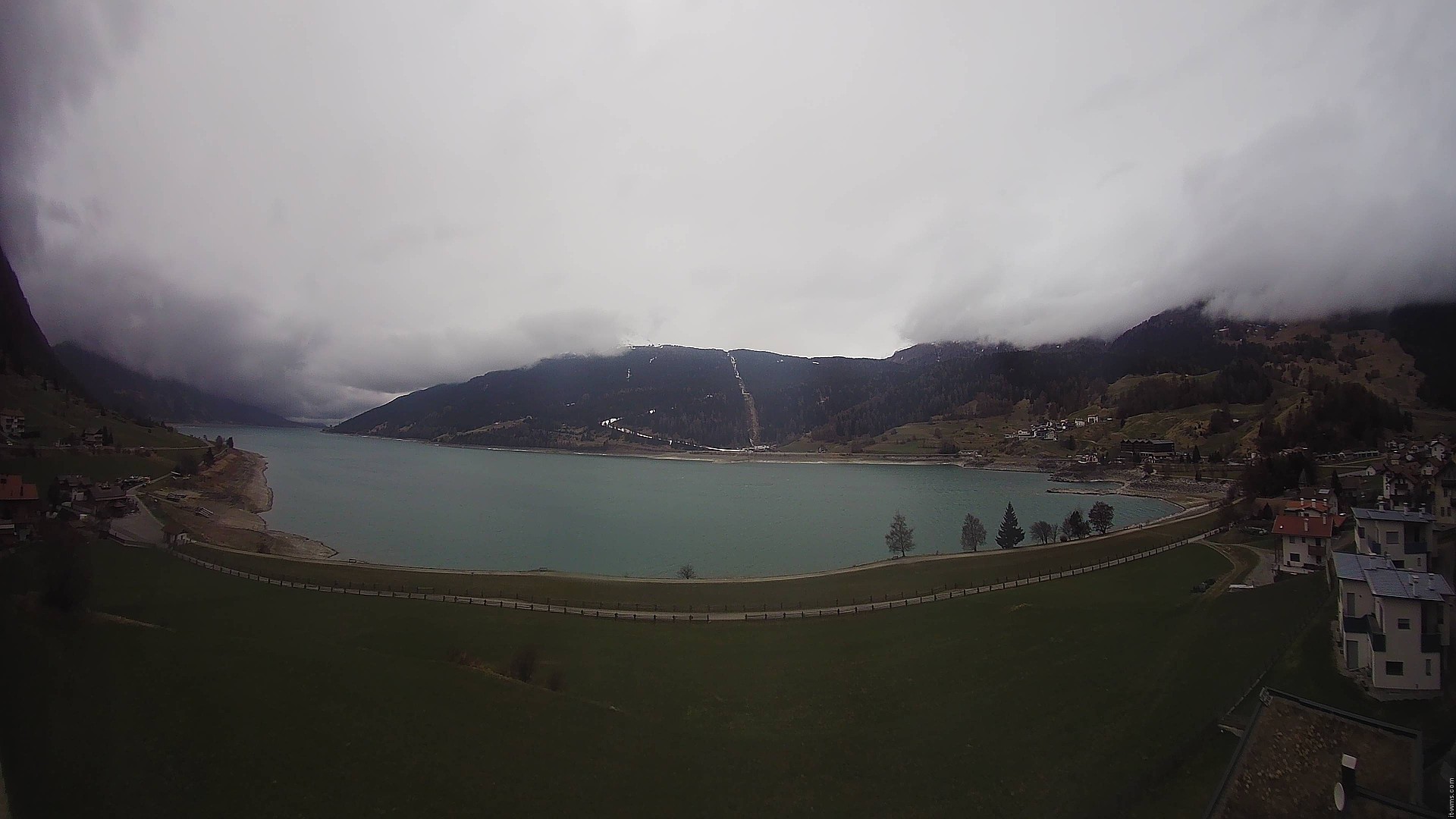 Archived image Webcam View to the Lake Resia