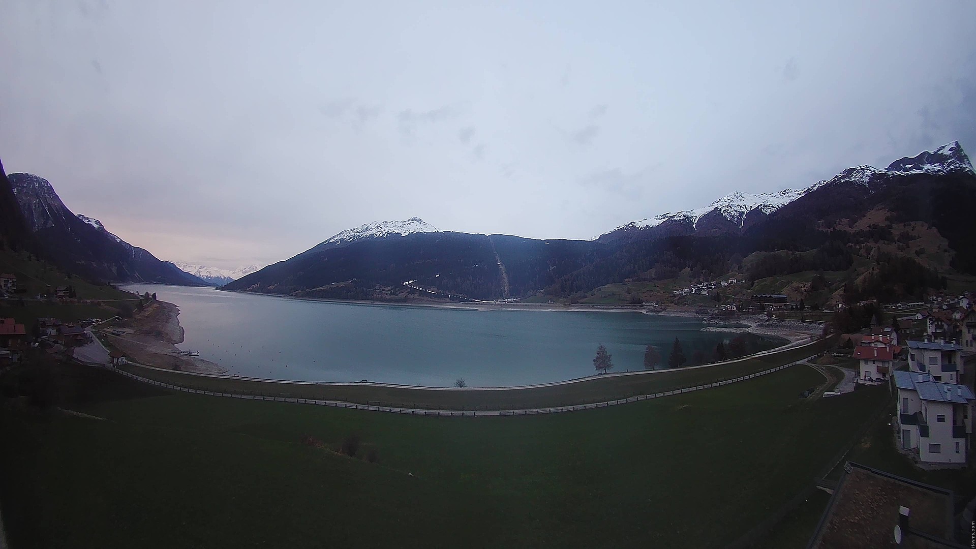 Archived image Webcam View to the Lake Resia