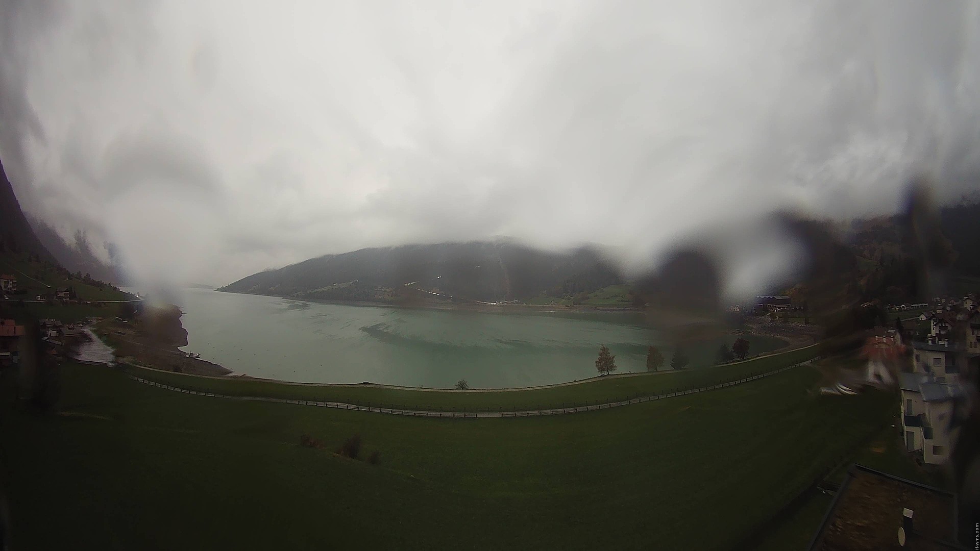 Archiv Foto Webcam Reschen - Blick auf den Reschensee