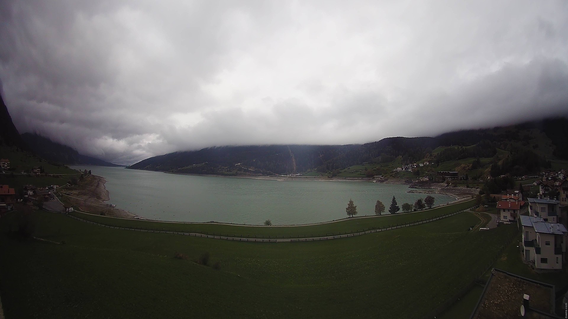 Archived image Webcam View to the Lake Resia